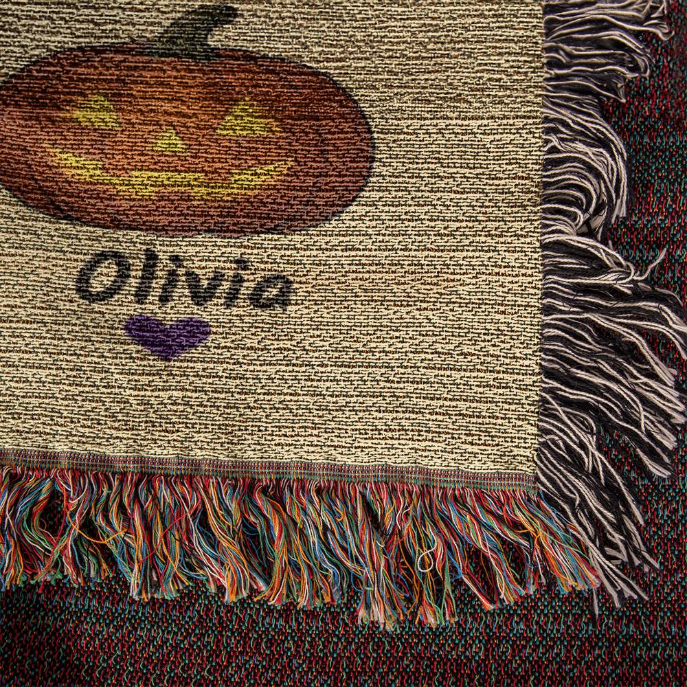 Grandma Life Halloween Blanket – Cozy Halloween Gift for Nana